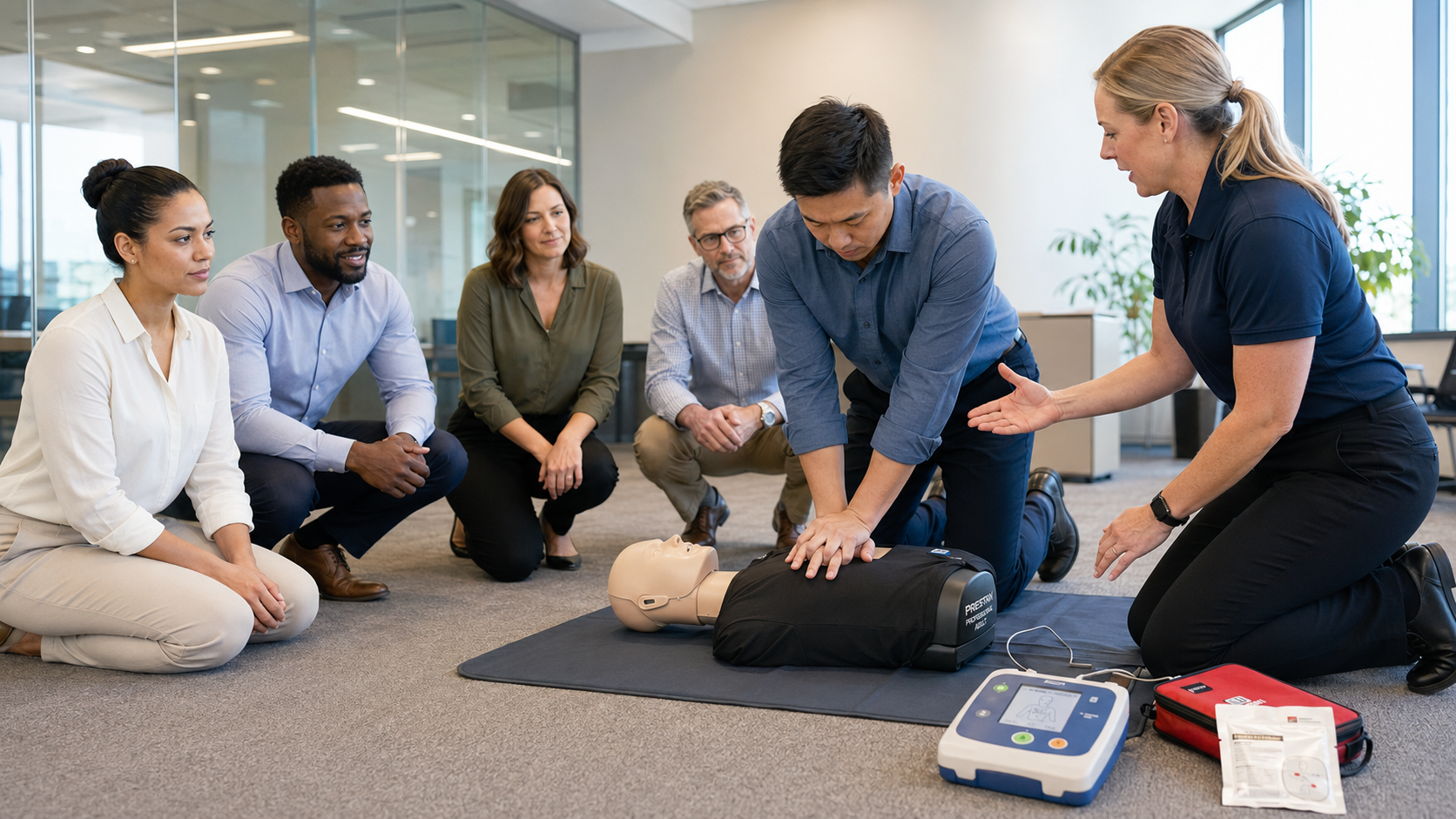 Corporate CPR training in Axton, VA